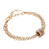 Bracciale Back to Love con diamanti brown e colorless