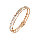 Maureen Medine bangle with diamonds