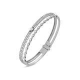 Maureen Medine bangle with diamonds