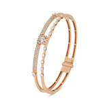 Bracciale rigido Maureen Medine con diamanti