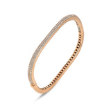 Bracciale rigido Noblesse Oblige con diamanti