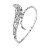 Yasmeen bangle with diamonds
