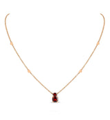 Back to Origin pendant with garnet