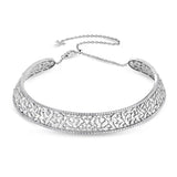 Yasmeen necklace with diamonds
