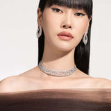 Yasmeen necklace with diamonds