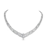 Yasmeen necklace with diamonds
