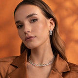 Maureen Medine necklace with diamonds