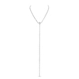 Maureen The Original necklace with marquise shaped diamond