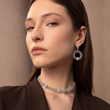 Back to Love necklace with diamonds