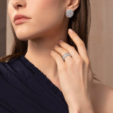 Boutique Icon ring with diamonds