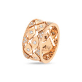 Anello Mikou con diamanti