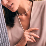 Maureen Medine ring with diamonds