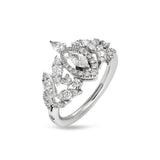 Anello Yasmeen con diamanti