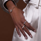 Anello Noblesse Oblige con pavé di diamanti