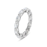Madame Eternity ring with diamonds