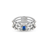 Anello Maureen The Original con zaffiro e diamanti