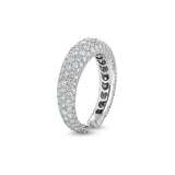 Anello Madame con pavé di diamanti
