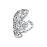 Yasmeen ring with diamonds