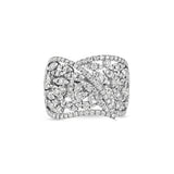 Yasmeen ring with diamonds