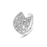 Yasmeen ring with diamonds