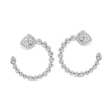 Boutique Icon earrings with pear shaped diamonds