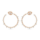 Maureen The Original earrings with diamonds