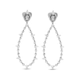Maureen The Original earrings with diamonds