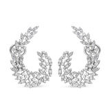Yasmeen earrings with diamonds