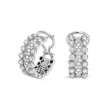 Boutique Icon earrings with pavé diamonds