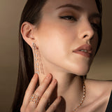 Maureen The Original earrings with diamonds