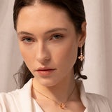 Mikou earrings with diamonds