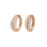 Noblesse Oblige earrings with diamonds