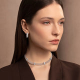 Orecchini Back to Love con pavé di diamanti