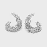 Yasmeen earrings with diamonds
