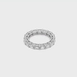 Anello Madame modello Eternity con diamanti
