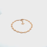 Bracciale Mikou a una fila di diamanti