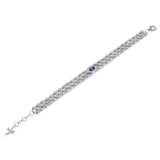 Bracciale Mikoulette con zaffiro e diamanti