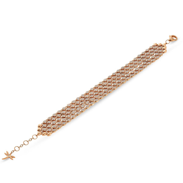 Mikoulette bracelet with diamonds