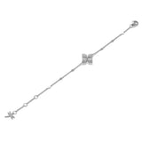 Back to Love bracelet with brown and colorless diamonds