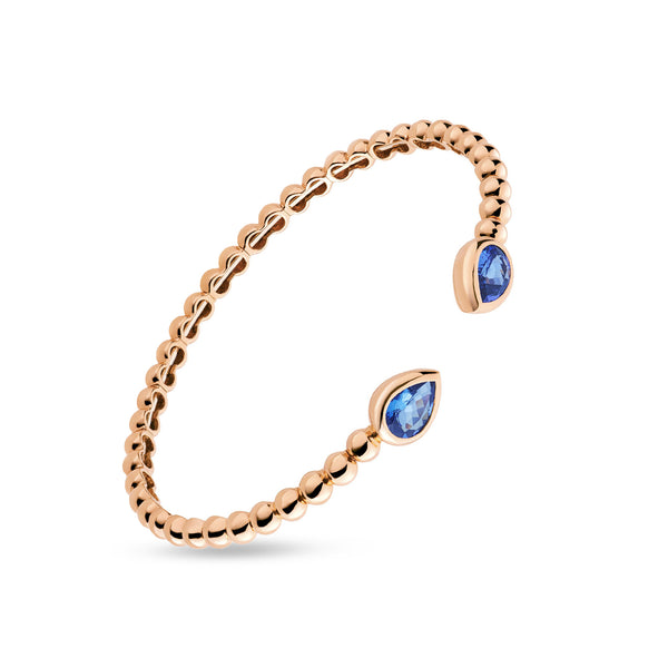 Boutique Paris bracelet with tanzanite