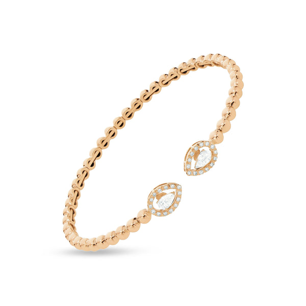 Boutique Icon bracelet with pear shaped diamonds