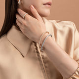 Bracciale rigido Noblesse Oblige con diamanti