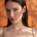Maureen Medine necklace with diamonds