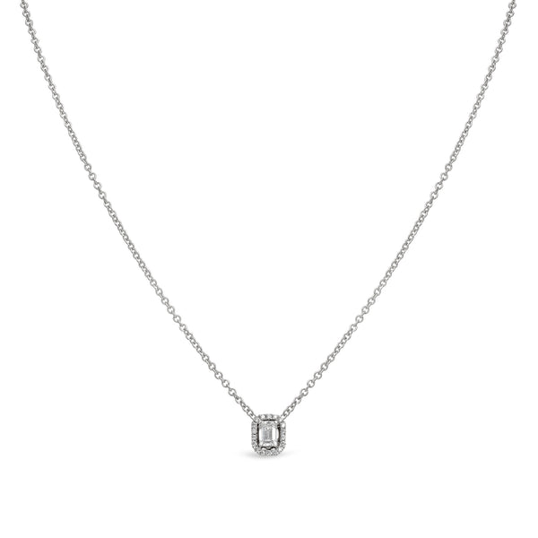 Madame pendant with diamonds