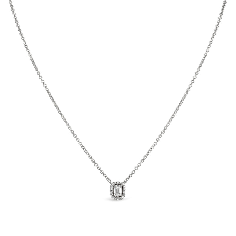 Madame pendant with diamonds