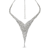 Yasmeen necklace with diamonds