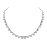 Mikou necklace with pavé diamonds