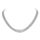 Mikoulette necklace with diamonds