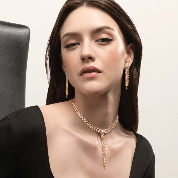 Collana Mikoulette con diamanti