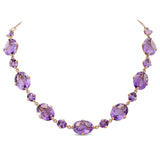 Collana Aqua con ametista